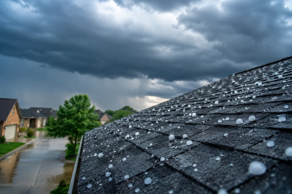 Hail Damage Roof Insurance Claim 1