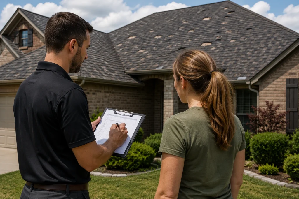 Hail Damage Roof Insurance Claim 3